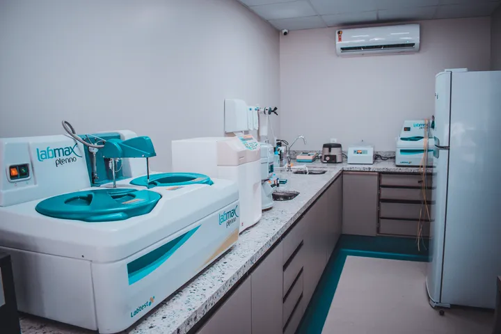 Laboratório de análises clínicas do Santa Vida